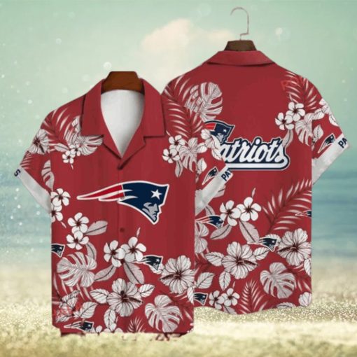 New England Patriots NFL Hawaiian Shirt, Featured NE Patriots Clothing