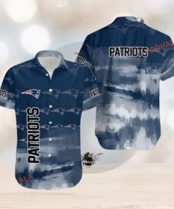 New England Patriots NFL Hawaiian Shirt, Graphic Print NE Patriots Apparel