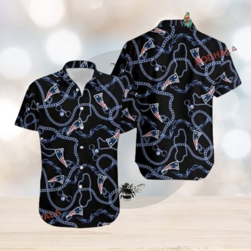 New England Patriots NFL Hawaiian Shirt, Summer Cool NE Patriots Clothing