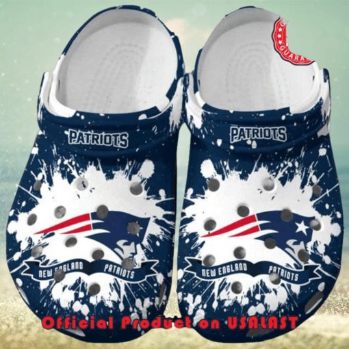 New England Patriots NFL New For This Season Trending Crocs Clogs Shoes