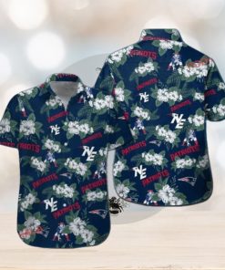New England Patriots Tropical Hawaiian Shirt, Perfect NE Patriots Gift
