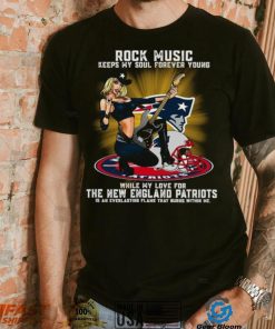 New England Patriots rock music keep my soul forever young shirt