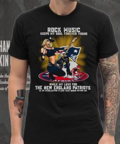 New England Patriots rock music keep my soul forever young shirt