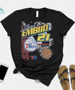 New Era Men's Philadelphia 76ers Joel Embiid #21 T Shirt