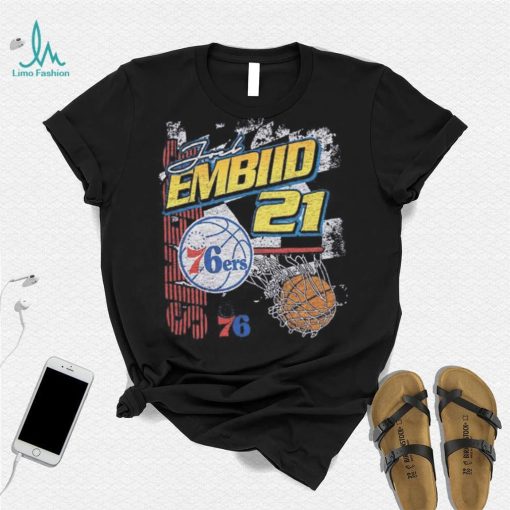 New Era Men’s Philadelphia 76ers Joel Embiid #21 T Shirt
