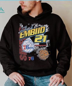 New Era Men's Philadelphia 76ers Joel Embiid #21 T Shirt