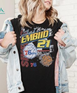 New Era Men's Philadelphia 76ers Joel Embiid #21 T Shirt