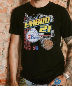 New Era Men's Philadelphia 76ers Joel Embiid #21 T Shirt