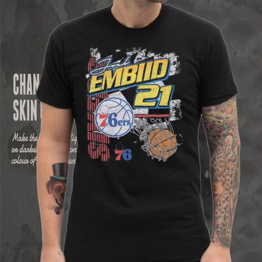 New Era Men’s Philadelphia 76ers Joel Embiid #21 T Shirt
