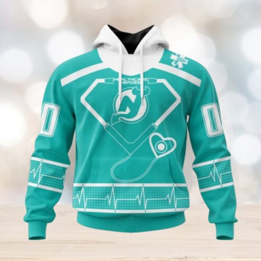 New Jersey Devils Hoodie Special Design Honoring Healthcare Heroes Hoodie