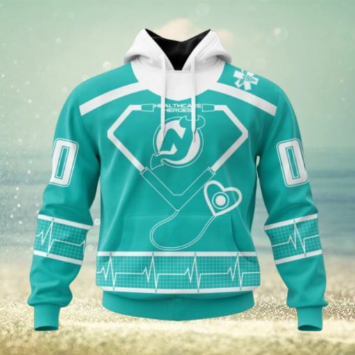 New Jersey Devils Hoodie Special Design Honoring Healthcare Heroes Hoodie
