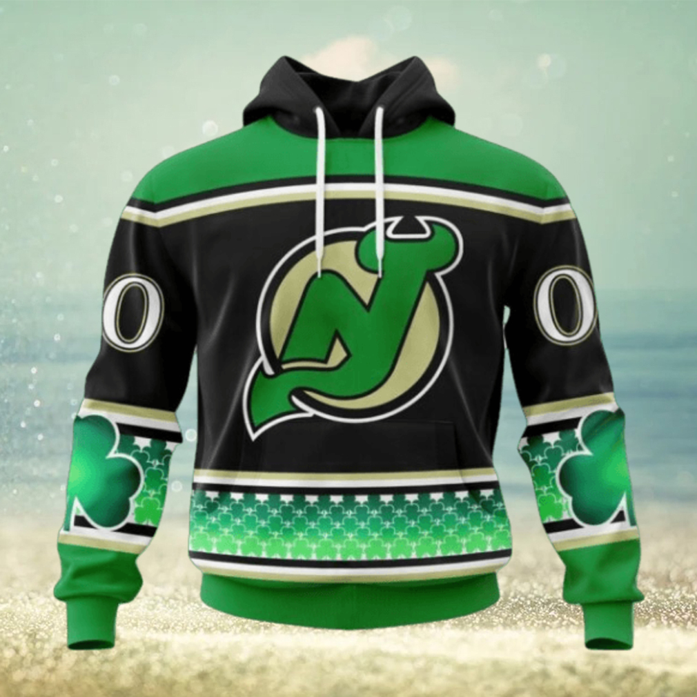 New Jersey Devils Specialized Hockey Celebrate St Patrick’s Day Hoodie New Jersey Devils Specialized Hockey Celebrate St Patrick’s Day Hoodie