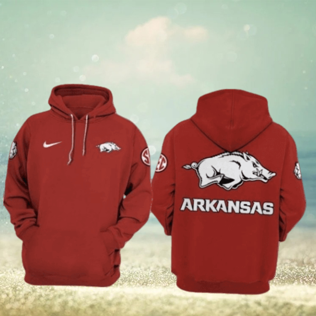 New Limited Edition Arkansas Razorbacks Red 3d Hoodie New Limited Edition Arkansas Razorbacks Red 3d Hoodie