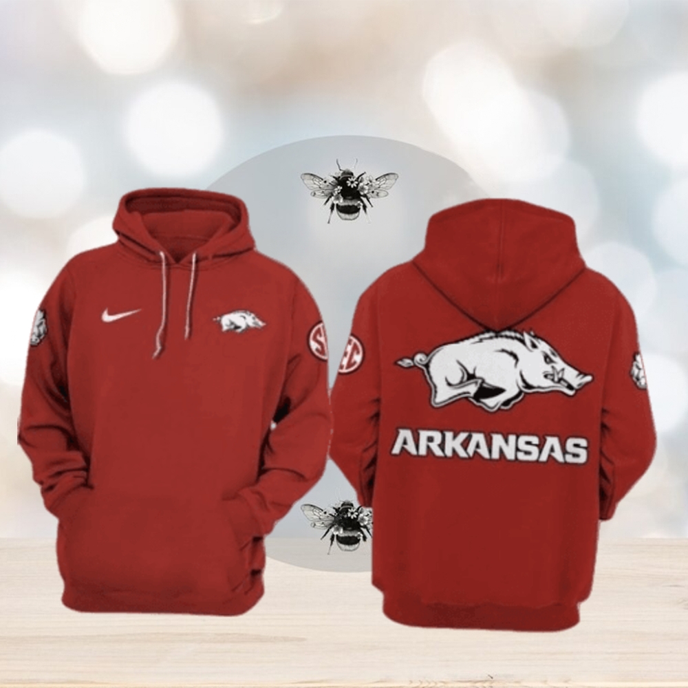New Limited Edition Arkansas Razorbacks Red 3d Hoodie New Limited Edition Arkansas Razorbacks Red 3d Hoodie