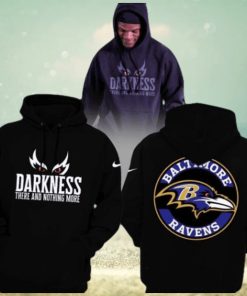 New Limited Edition Baltimore Ravens Darkness 3d Hoodie