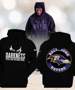 New Limited Edition Baltimore Ravens Darkness 3d Hoodie