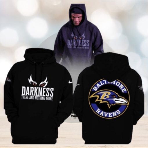 New Limited Edition Baltimore Ravens Darkness 3d Hoodie