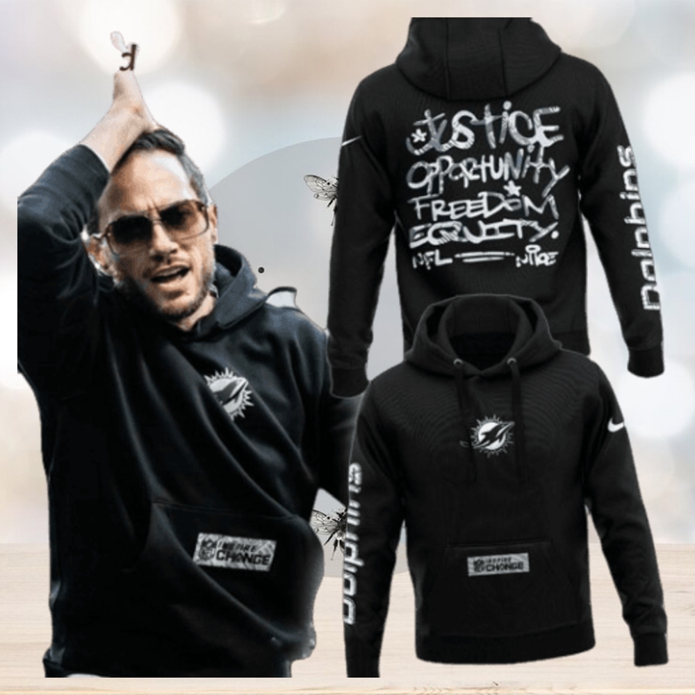 New Limited Justice Opportunity Equity Freedom Miami Dolphins 3d Hoodie New Limited Justice Opportunity Equity Freedom Miami Dolphins 3d Hoodie