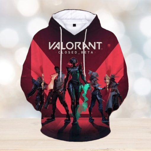 New Mens And Womens Valorant V2 Awesome 3D Hoodie