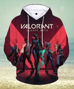 New Mens And Womens Valorant V2 Awesome 3D Hoodie