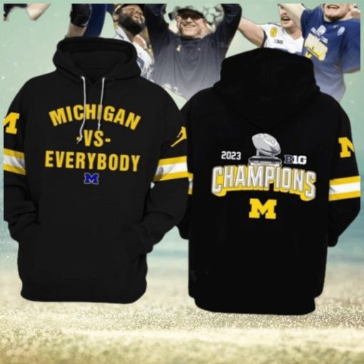 New Michigan Wolverines Vs Everybody 3d Hoodie Football Champions