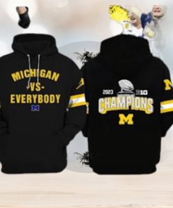 New Michigan Wolverines Vs Everybody Hoodie Football Champions