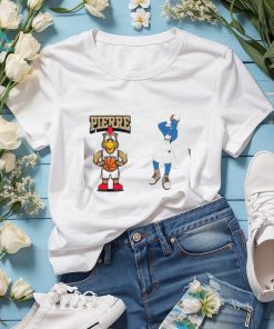 New Orleans Pelicans Vs Dallas Mavericks Nba 2024 Mascot Cartoon Shirt