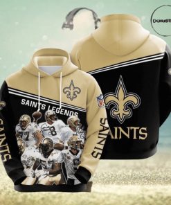 New Orleans Saints 3d 347o2 Limited Edition 3d Hoodie