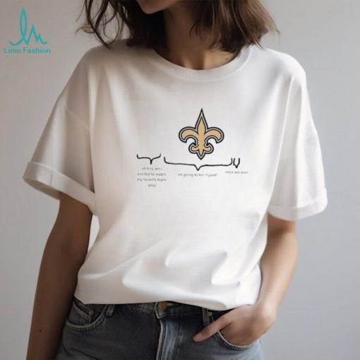 New Orleans Saints Excited to watch T Shirt