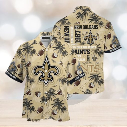 New Orleans Saints NFL Beach Hawaiian Shirt For Fans Gift New Shirt Holiday