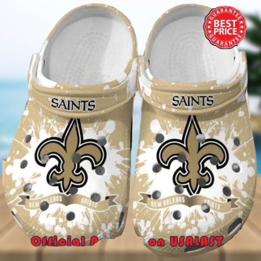 New Orleans Saints NFL New For This Season Trending Crocs Clogs Shoes