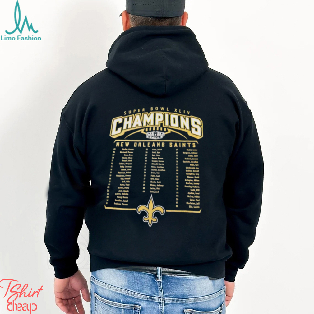 New Orleans Saints Super Bowl XLIV Champions shirt New Orleans Saints Super Bowl XLIV Champions shirt