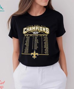 New Orleans Saints Super Bowl XLIV Champions shirt