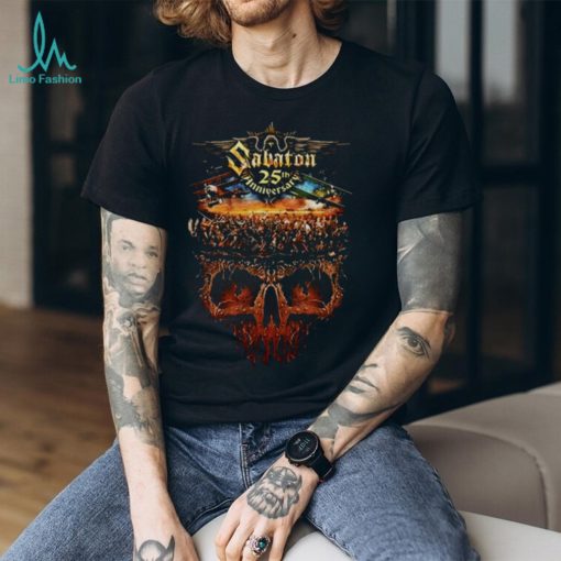 New Sabaton 25Th Anniversary T Shirt