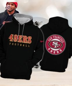 New San Francisco 49ers All Over Printed Clothes 3d Hoodie