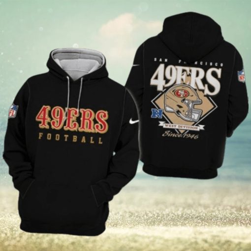 New San Francisco 49ers West Division 3d Hoodie Limited Edition