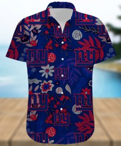 New York Giants Aloha Hawaiian Shirt