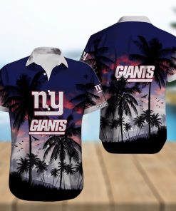 New York Giants Hawaiian Shirt, Hawaiian Shirt Aloha Beach Shirt