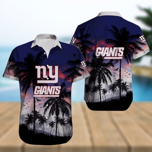 New York Giants Hawaiian Shirt, Hawaiian Shirt Aloha Beach Shirt