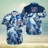 BEST New York Giants NFL Hawaiian Shirt Trends Summer Short Sleeve Button Down Shirt For Sports Fans