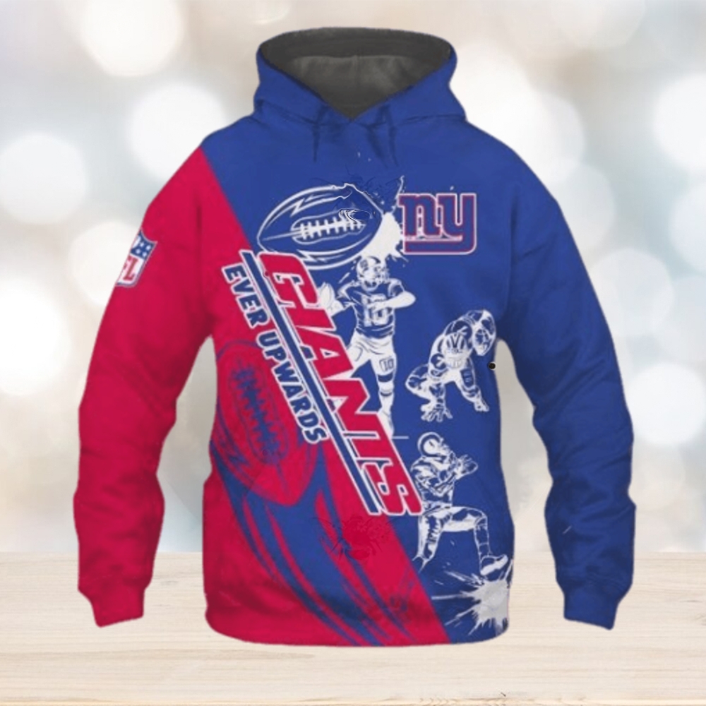 New York Giants Hoodie 3D Cartoon Player Cute Sweatshirt New York Giants Hoodie 3D Cartoon Player Cute Sweatshirt