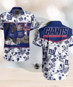 New York Giants KingKong Godzilla Hawaiian Shirt