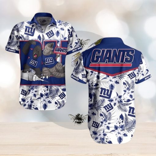 New York Giants KingKong Godzilla Hawaiian Shirt