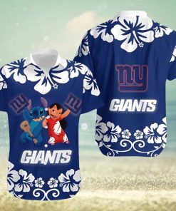 New York Giants Lilo And Stitch Hawaii Shirt Summer Collection