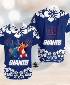 New York Giants Lilo And Stitch Hawaii Shirt Summer Collection