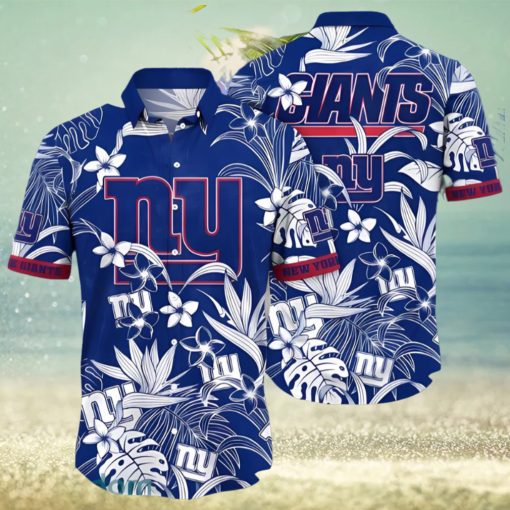 New York Giants NFL Flower Hawaiian Shirt For Men Women Impressive Gift For Fans