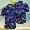 NFL Summer NY Giants Hawaiian Shirt Tropical Pattern Graphic For Sports Enthusiast