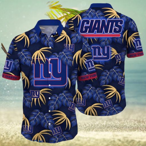 New York Giants NFL Flower Hawaiian Shirt Impressive Gift For Men Women Fans Hawaiian Shirt