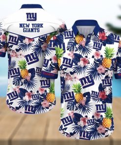 New York Giants NFL Hawaiian Shirt Tropical Pattern Graphic Hawaii Shirt