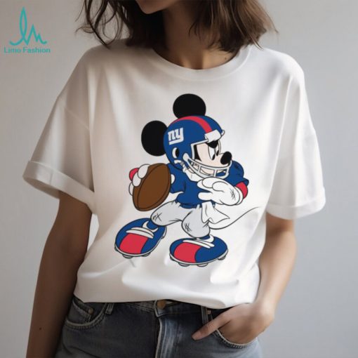 New York Giants NFL Mickey Mouse Walt Disney Shirt